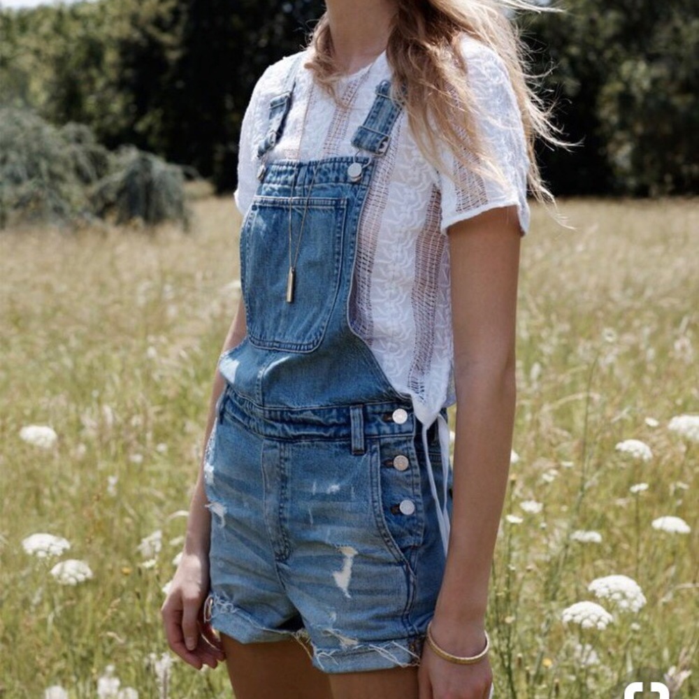 Madewell Adirondack Short Overalls